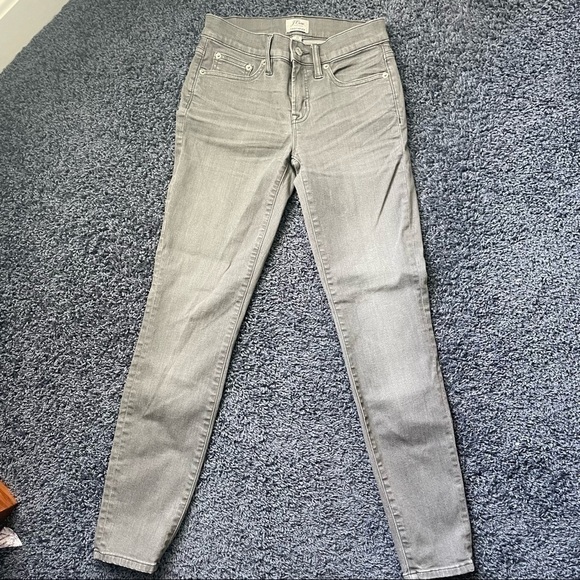 J Crew Toothpick Jeans Gray size 25 - Picture 4 of 5